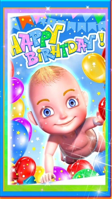 Emulate iPhone app Happy Birthday Greeting Photo using MyAndroid