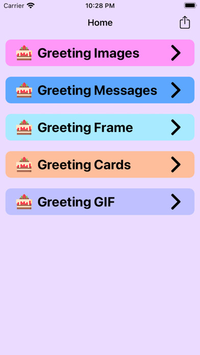 Emulate iPhone app Happy Birthday Greetings & Sms using MyAndroid