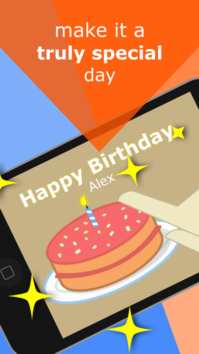 Emulate iPhone app Happy Birthday Personal Wishes using MyAndroid Emulate iPhone app Happy Birthday Personal Wishes using MyAndroid