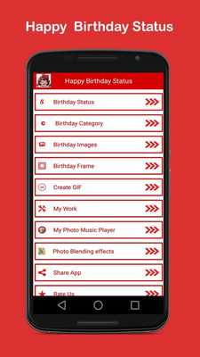 Emulate Android APK Happy Birthday Status