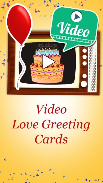 Emulate iPhone app Happy Birthday Videos - Animated Video Greetings using MyAndroid Emulate iPhone app Happy Birthday Videos - Animated Video Greetings using MyAndroid