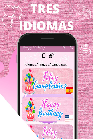 Run android online APK Happy Birthday with Beautiful Phrases from MyAndroid or emulate Happy Birthday with Beautiful Phrases using MyAndroid