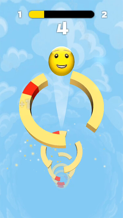 Emulate iPhone app Happy Bouncer - Fall Down using MyAndroid