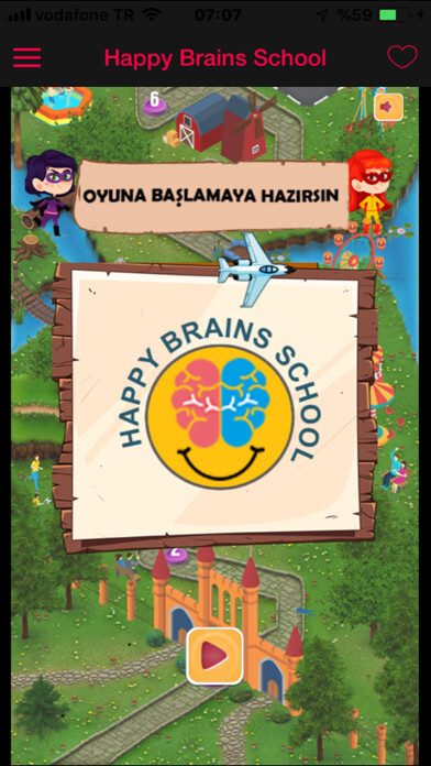 Emulate iPhone app Happy Brains School using MyAndroid Emulate iPhone app Happy Brains School using MyAndroid