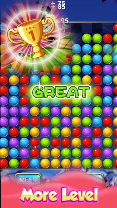 Emulate iPhone app Happy Bubble Mash using MyAndroid