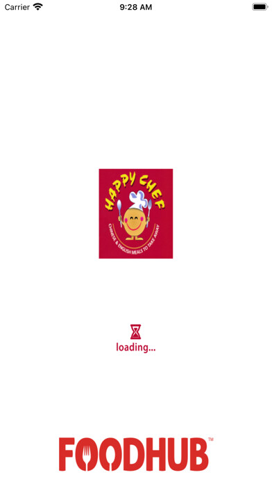 Emulate iPhone app Happy Chef Heanor using MyAndroid