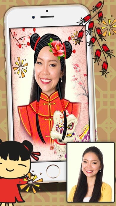 Emulate iPhone app Happy Chinese New Year editor using MyAndroid Emulate iPhone app Happy Chinese New Year editor using MyAndroid
