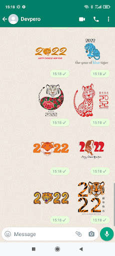 Run android online APK Happy Chinesse New Year Sickers 2022 from MyAndroid or emulate Happy Chinesse New Year Sickers 2022 using MyAndroid