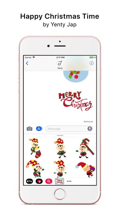 Emulate iPhone app Happy Christmas Time using MyAndroid Emulate iPhone app Happy Christmas Time using MyAndroid