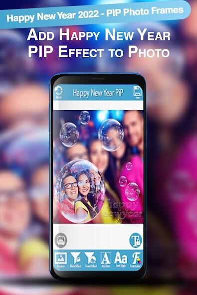 Run android online APK Happy Coming Year - PIPPFrames from MyAndroid or emulate Happy Coming Year - PIPPFrames using MyAndroid