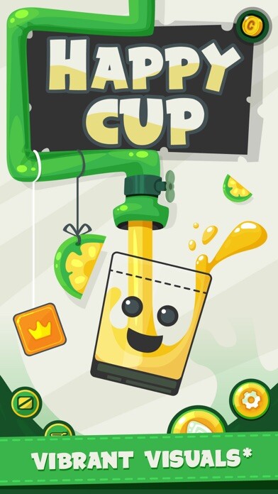 Emulate iPhone app Happy Cups - Fill the Cup using MyAndroid Emulate iPhone app Happy Cups - Fill the Cup using MyAndroid