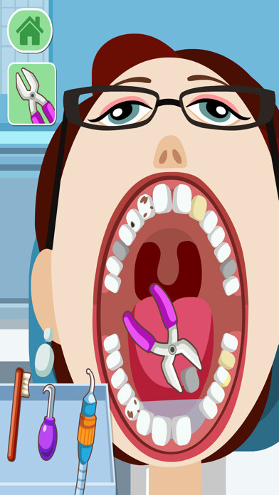 Emulate iPhone app Happy Dentist – Hospital game for kids using MyAndroid