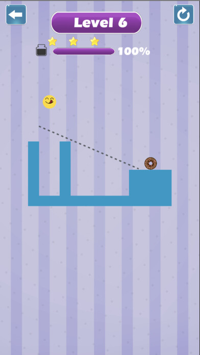 Emulate iPhone app Happy Draw Cake using MyAndroid