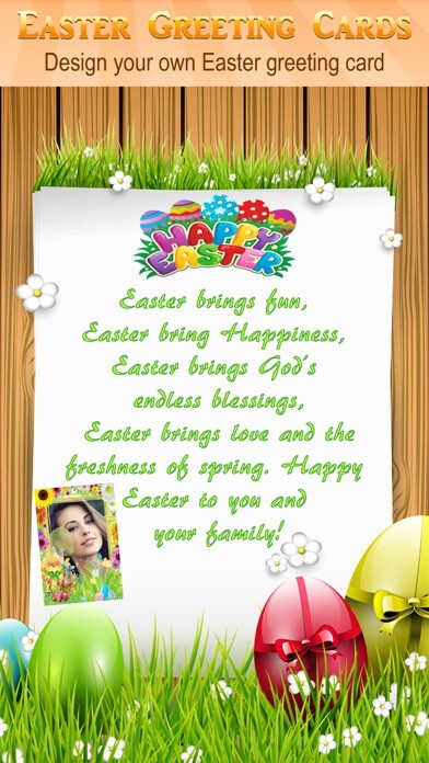 Emulate iPhone app Happy Easter Greeting Card.s Maker - Collage Photo & Send Wishes with Cute Bunny Egg Sticker using MyAndroid Emulate iPhone app Happy Easter Greeting Card.s Maker - Collage Photo & Send Wishes with Cute Bunny Egg Sticker using MyAndroid