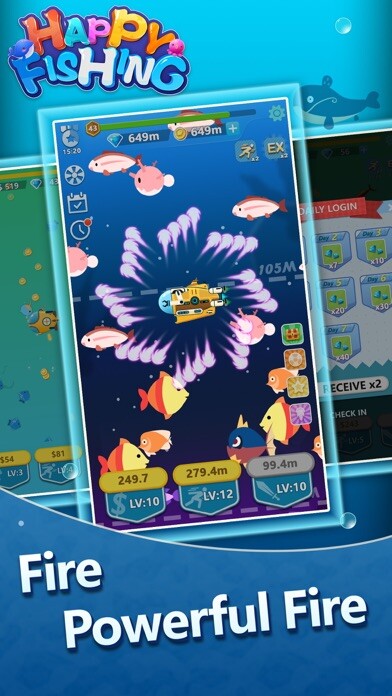 Emulate iPhone app Happy Fishing:Deep Sea Legend using MyAndroid Emulate iPhone app Happy Fishing:Deep Sea Legend using MyAndroid