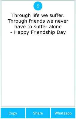 Emulate Android APK Happy Friendship Day Quotes