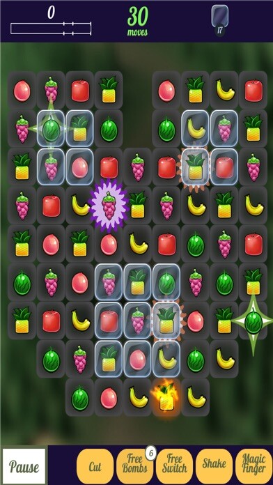 Emulate iPhone app Happy Fruit Match Three using MyAndroid Emulate iPhone app Happy Fruit Match Three using MyAndroid