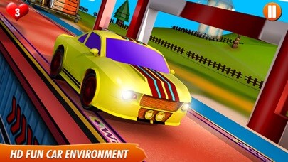 Emulate iPhone app Happy Fun Car Race: 3d Rush using MyAndroid