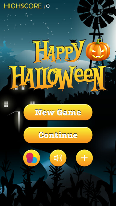Emulate iPhone app Happy Halloween Magic Pumpkin using MyAndroid