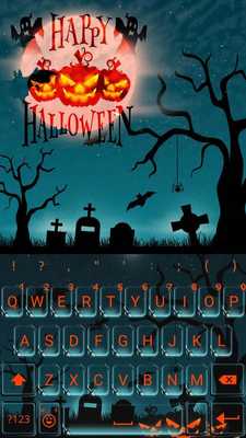 Emulate Android APK Happy Halloween World Keyboard