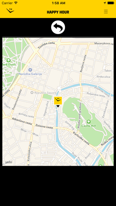 Emulate iPhone app Happy Hour 24 using MyAndroid Emulate iPhone app Happy Hour 24 using MyAndroid