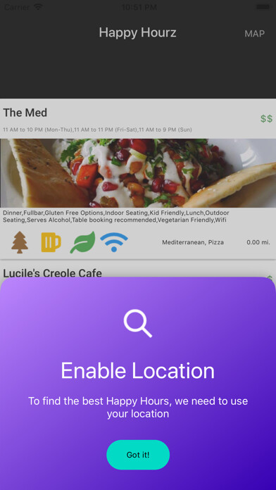 Emulate iPhone app HappyHourz using MyAndroid Emulate iPhone app HappyHourz using MyAndroid