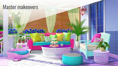 Emulate iPhone app Happy House Decorating Game using MyAndroid
