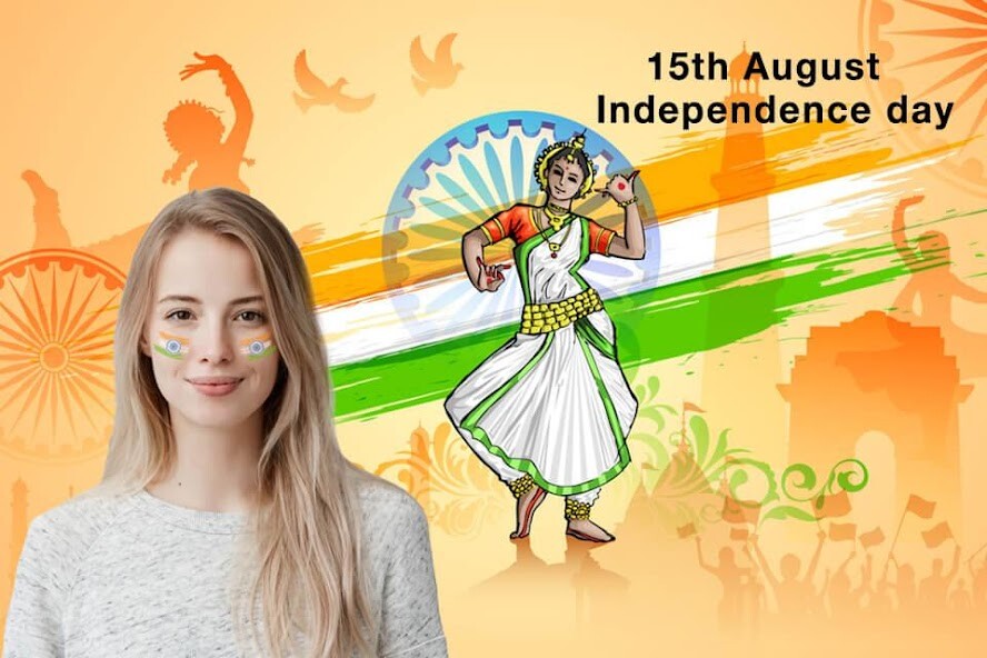 Run android online APK Happy Independence Day - 15 August Photo Frame from MyAndroid or emulate Happy Independence Day - 15 August Photo Frame using MyAndroid