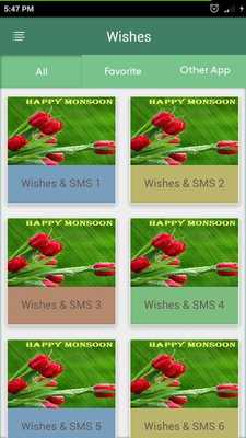 Emulate Android APK Happy Monsoon Wishes-SMS