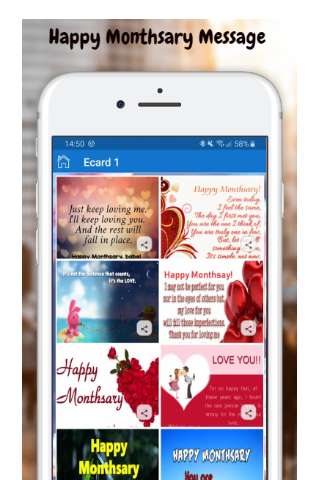 Run android online APK Happy Monthsary Message from MyAndroid or emulate Happy Monthsary Message using MyAndroid