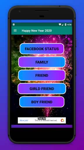 Run android online APK Happy New Year 2020 - New Year 2020 SMS from MyAndroid or emulate Happy New Year 2020 - New Year 2020 SMS using MyAndroid
