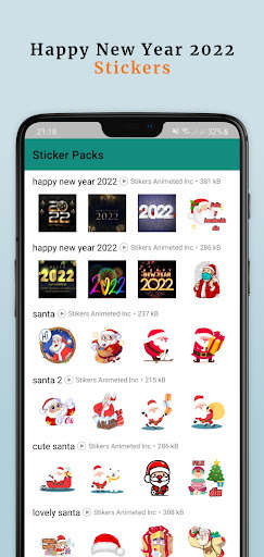 Run android online APK Happy New Year 2022 WAStickerApps from MyAndroid or emulate Happy New Year 2022 WAStickerApps using MyAndroid