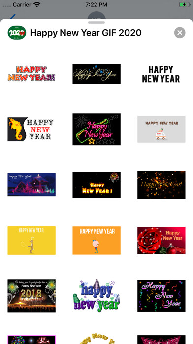 Run android online APK Happy New Year GIF 2020 from MyAndroid or emulate Happy New Year GIF 2020 using MyAndroid