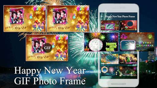 Run android online APK Happy New Year Photo Frame : New Year Editor from MyAndroid or emulate Happy New Year Photo Frame : New Year Editor using MyAndroid
