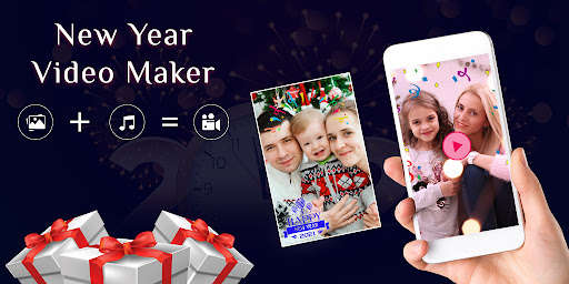 Run android online APK Happy New Year Video Maker - Photo Slideshow from MyAndroid or emulate Happy New Year Video Maker - Photo Slideshow using MyAndroid