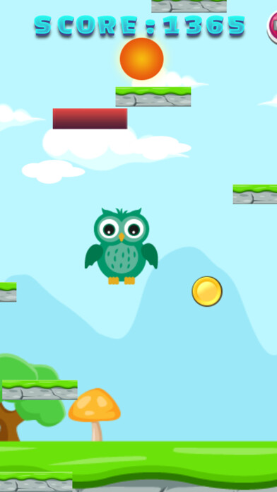 Emulate iPhone app Happy owl jump using MyAndroid Emulate iPhone app Happy owl jump using MyAndroid