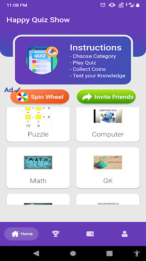 Run android online APK Happy Quiz Show (Quiz Game) from MyAndroid or emulate Happy Quiz Show (Quiz Game) using MyAndroid Run android online APK Happy Quiz Show (Quiz Game) from MyAndroid or emulate Happy Quiz Show (Quiz Game) using MyAndroid