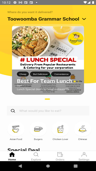 Run android online APK HappyToo Local Delivery from MyAndroid or emulate HappyToo Local Delivery using MyAndroid