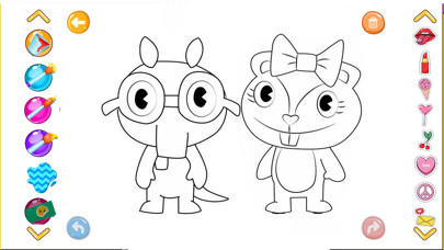 Emulate iPhone app Happy Tree Coloring Book using MyAndroid Emulate iPhone app Happy Tree Coloring Book using MyAndroid