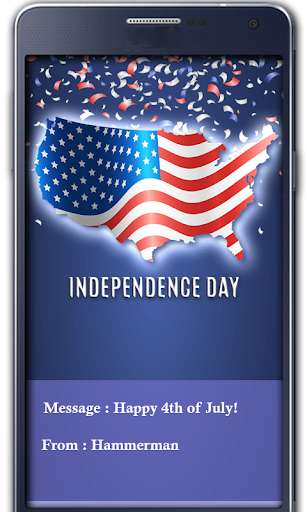 Run android online APK Happy USA Independence Day Cards & Frames from MyAndroid or emulate Happy USA Independence Day Cards & Frames using MyAndroid