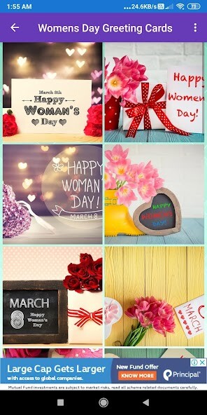Run android online APK Happy Women Day: Greeting, Photo Frames, GIF Quote from MyAndroid or emulate Happy Women Day: Greeting, Photo Frames, GIF Quote using MyAndroid