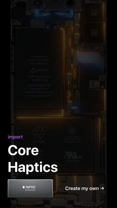 Emulate iPhone app Haptic Composer using MyAndroid Emulate iPhone app Haptic Composer using MyAndroid