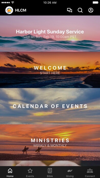 Emulate iPhone app Harbor Light Costa Mesa using MyAndroid Emulate iPhone app Harbor Light Costa Mesa using MyAndroid