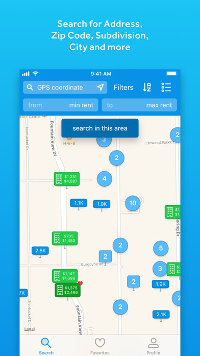 Emulate iPhone app HAR.com Texas Rentals using MyAndroid