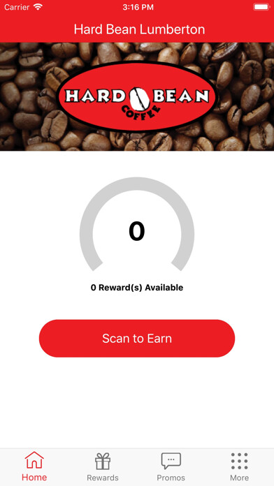 Emulate iPhone app Hard Bean Lumberton Rewards using MyAndroid Emulate iPhone app Hard Bean Lumberton Rewards using MyAndroid