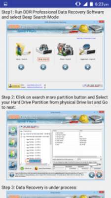Emulate Android APK Hard Disk Drive Recovery Help