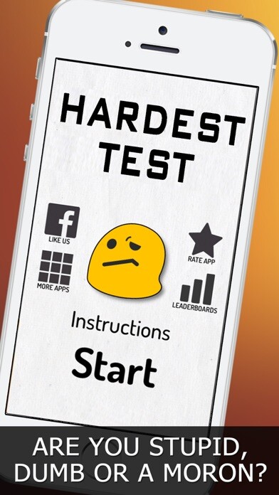 Emulate iPhone app Hardest Test - Impossible Free Fun Game! using MyAndroid Emulate iPhone app Hardest Test - Impossible Free Fun Game! using MyAndroid