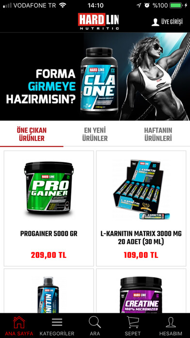 Emulate iPhone app Hardline Nutrition using MyAndroid Emulate iPhone app Hardline Nutrition using MyAndroid