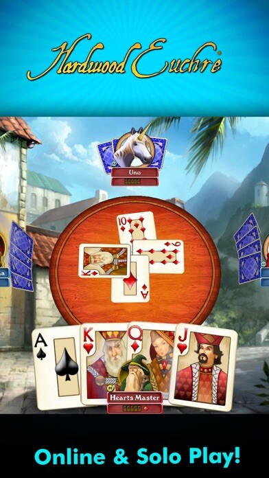Emulate iPhone app Hardwood Euchre using MyAndroid Emulate iPhone app Hardwood Euchre using MyAndroid