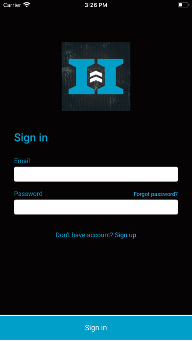 Emulate iPhone app Hard Work Works Fitness using MyAndroid